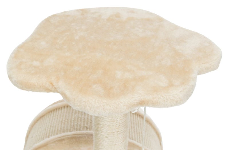 TRIXIE Vitoria 16.9-in Cat Tree for Kittens, Kitty Scratching Post, Sisal Covered Scratcher, Dangling Cat Toy, Beige - Image 5